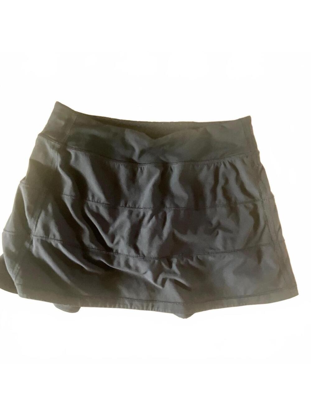 Lululemon Pace Rival Skirt Black 6 Tall
